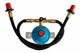 Low pressure duel pigtail change over system